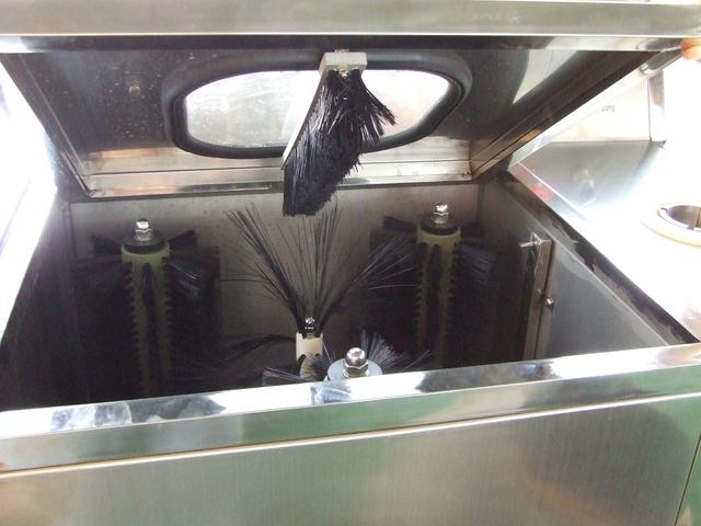 Machine &agrave; laver semi-automatique de bouteille d'eau de seau de baril de 5 gallons